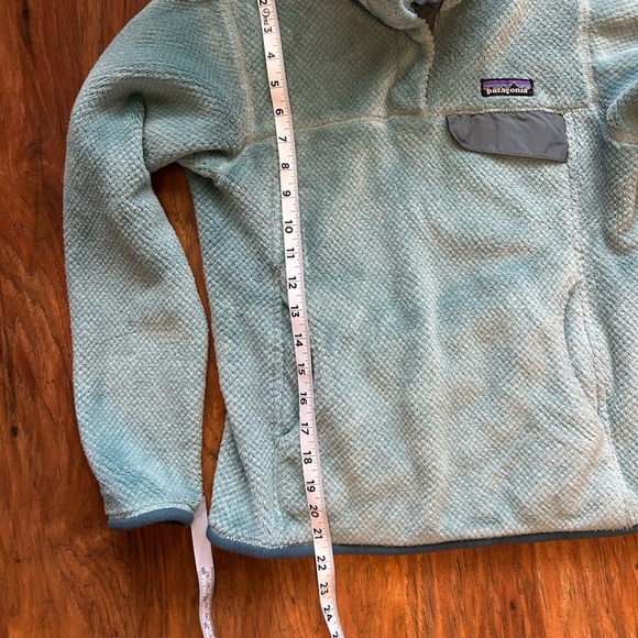 Patagonia Women’s Size XS Teal Half Snap Fleece Pullover - Picture 7 of 10